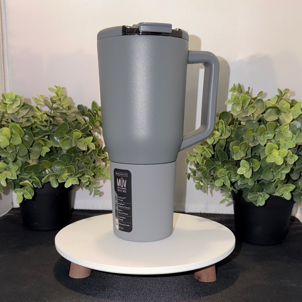 BrüMate MÜV Gray Coffee Mug (Limited Edition Color)